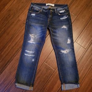 Abercrombie and fitch Boyfriend Jean's size 2